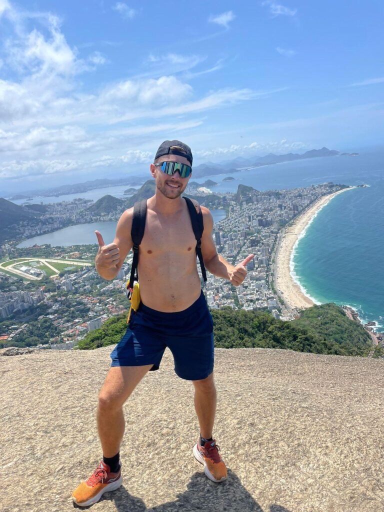 View from the top of the hike of the two brothers