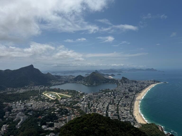 Picture overlooking Ipanema, Leblon and Lagoa